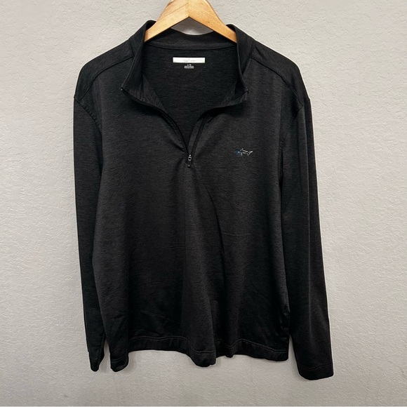 Greg Norman Men’s Athletic Long Sleeved Half Zip Golf Pullover Size Large Grey - Picture 1 of 7